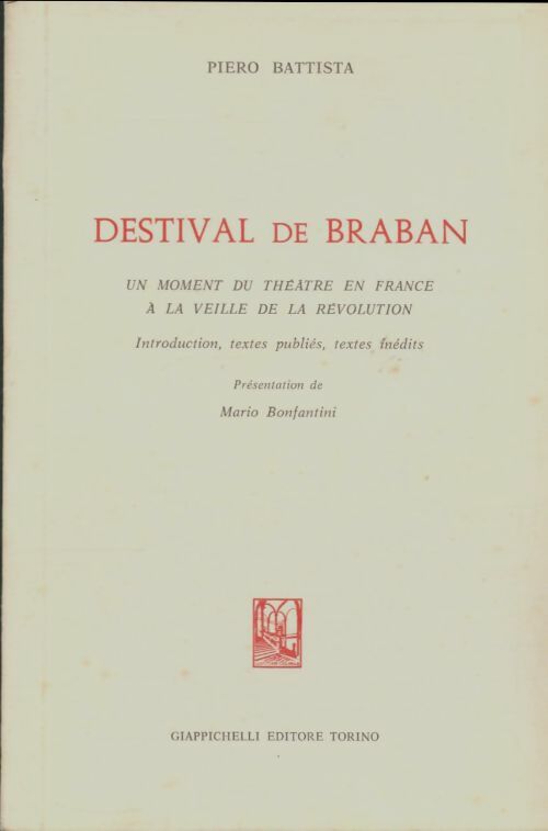 Livrenpoche : Destival de Braban - Piero Battista - Livre