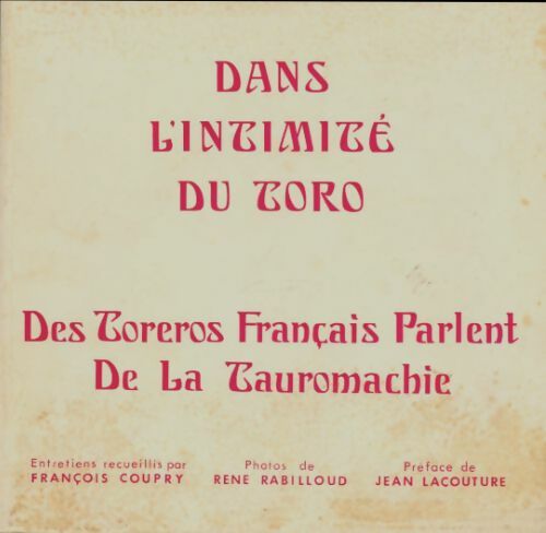 Livrenpoche : Dans l'intimité du toro - Collectif - Livre