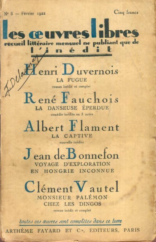 Livrenpoche : Les oeuvres libres n°8 - Collectif - Livre
