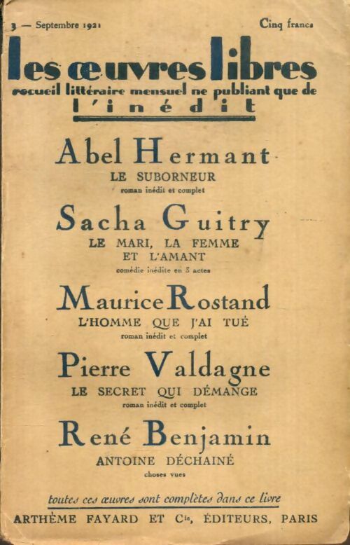 Livrenpoche : Les oeuvres libres n°3 - Collectif - Livre