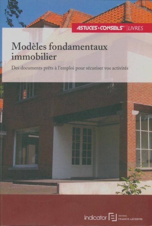 Livrenpoche : Modèles fondamentaux immobilier - Collectif - Livre