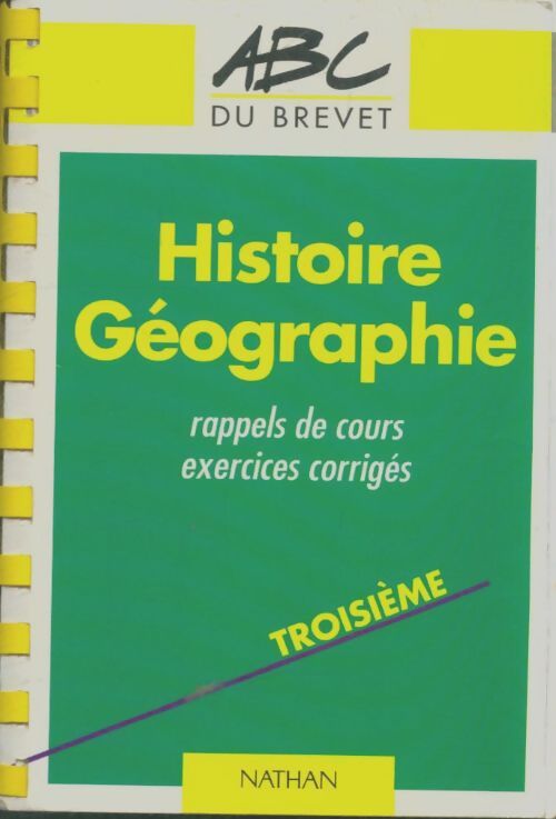 Livrenpoche : Histoire et la géographie 3e - Catherine Lanceau - Livre