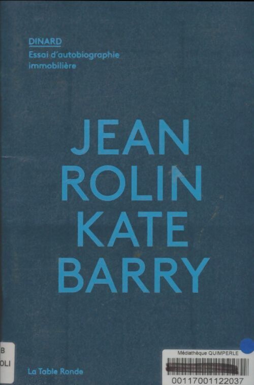 Livrenpoche : Jean Rolin, Kate Barry - Jean Rolin - Livre
