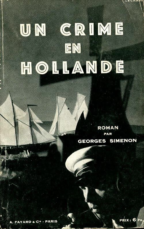 Livrenpoche : Un crime en Hollande - Georges Simenon - Livre