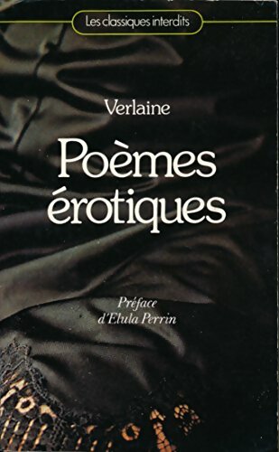 Livrenpoche : Poèmes érotiques - Paul Verlaine - Livre