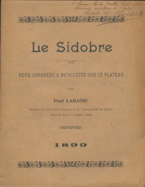 Livrenpoche : Le Sidobre - Paul Labadie - Livre