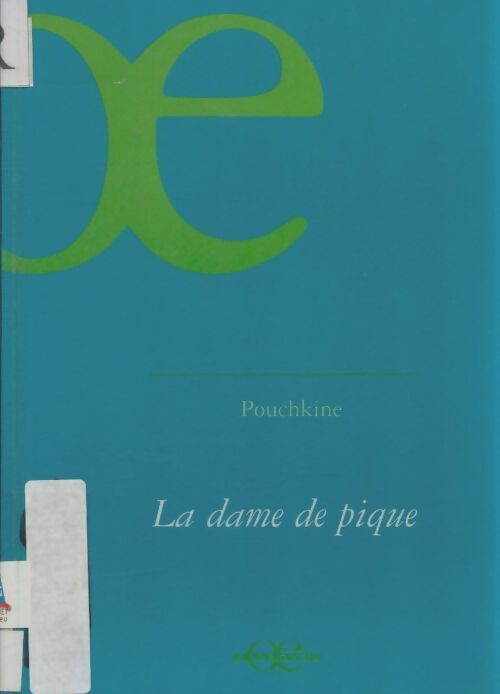 Livrenpoche : La dame de pique - Alexandre Pouchkine - Livre