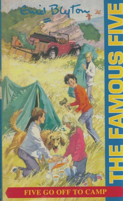 Livrenpoche : Five go off to camp - Enid Blyton - Livre