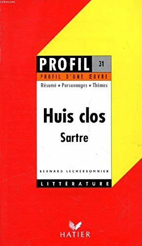 Livrenpoche : Huis clos - Jean-Paul Sartre - Livre