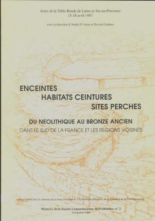 Livrenpoche : Enceintes, habitats ceinturés, sites perchés du néolithique au bronze ancien - Collectif - Livre