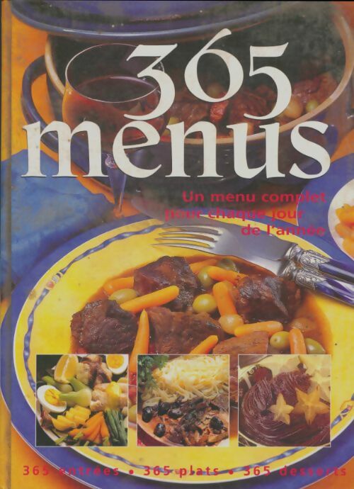 Livrenpoche : 365 menus - Collectif - Livre