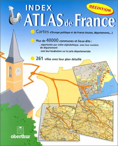 Livrenpoche : Index atlas deFrance - Collectif - Livre