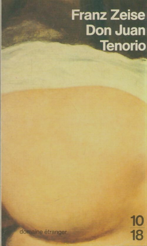 Livrenpoche : Don Juan tenorio - Franz Zeise - Livre