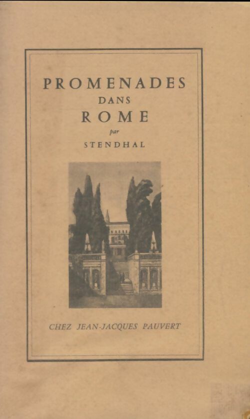 Livrenpoche : Promenades dans Rome - Stendhal - Livre