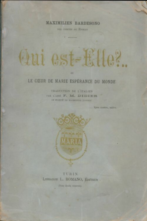 Livrenpoche : Qui est-elle? - Maximilien Bardesono - Livre