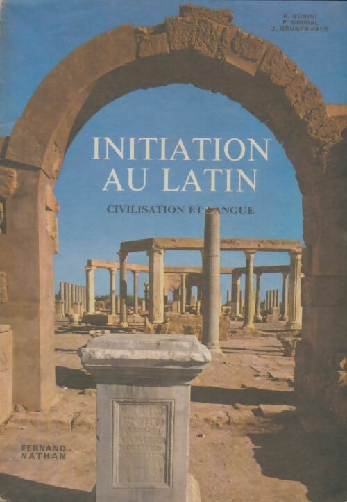 Livrenpoche : Initiation au latin - Collectif - Livre