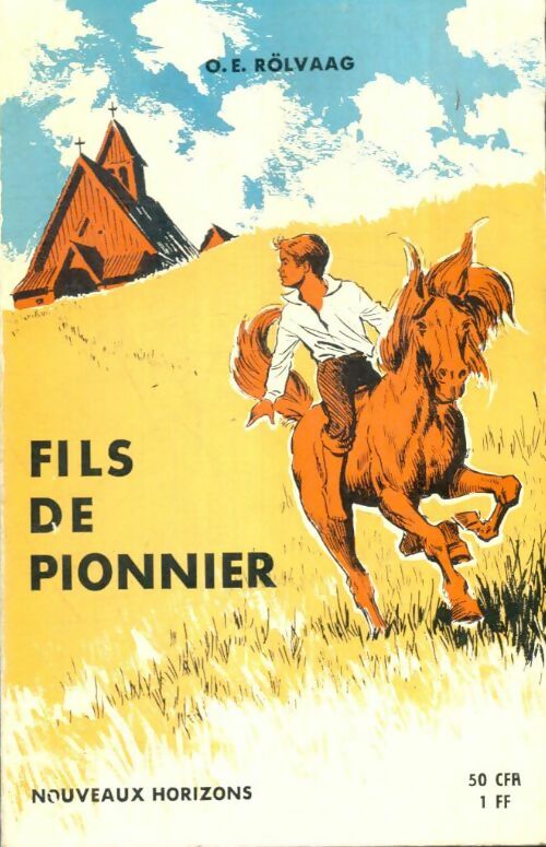 Livrenpoche : Fils de pionnier - O.E. Rolvaag - Livre