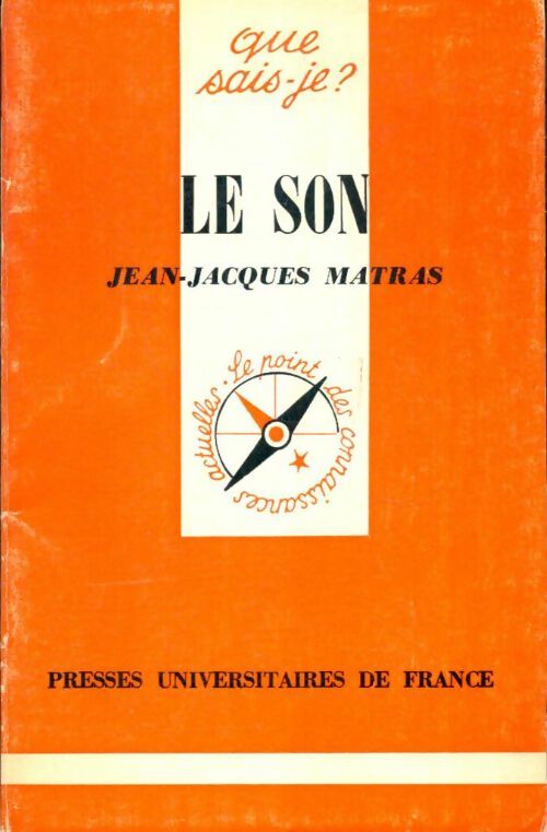 Livrenpoche : Le son - Jean-Jacques Matras - Livre