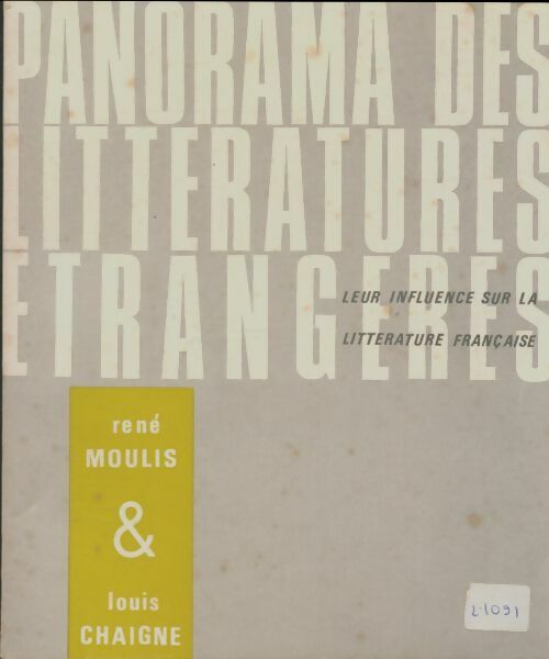 Livrenpoche : Panorama des littératures étrangères - René Moulis - Livre
