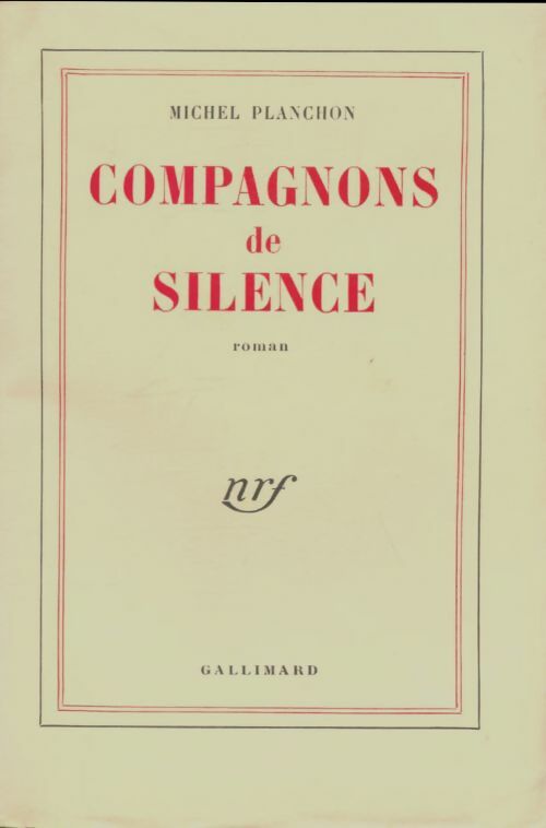 Livrenpoche : Compagnons de silence - Michel Planchon - Livre