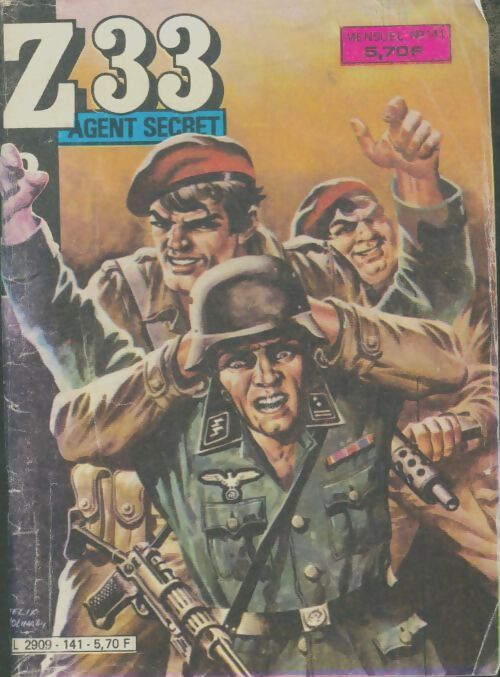 Livrenpoche : Z33 Agent secret n°141 - Collectif - Livre