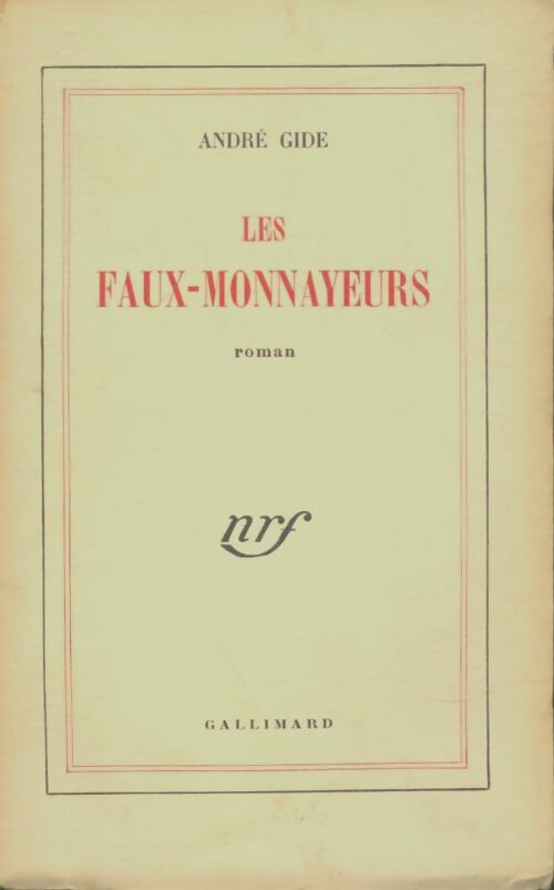 Livrenpoche : Les faux-monnayeurs - André Gide - Livre