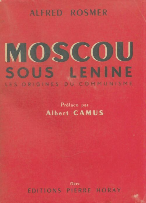 Livrenpoche : Moscou sous Lenine - Alfred Rosmer - Livre