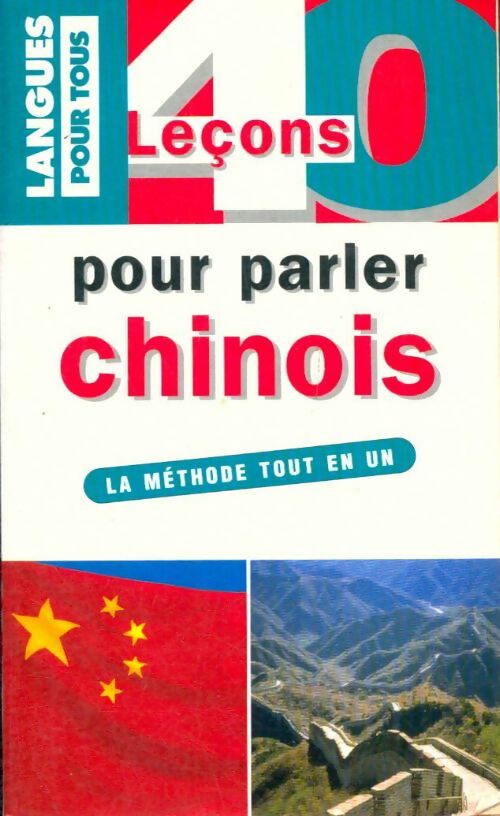 Livrenpoche : Parlez chinois en 40 leçons - Inconnu - Livre