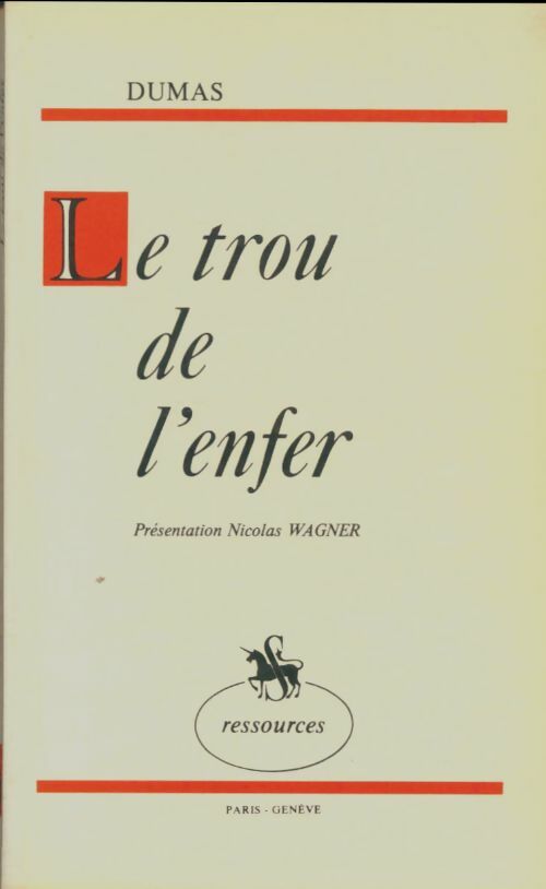 Livrenpoche : Le trou de l'enfer - Alexandre Dumas - Livre