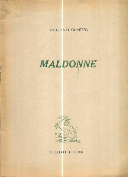 Livrenpoche : Maldonne - Charles Le Quintrec - Livre