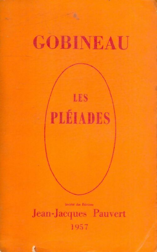 Livrenpoche : Les Pléiades - Arthur De Gobineau - Livre