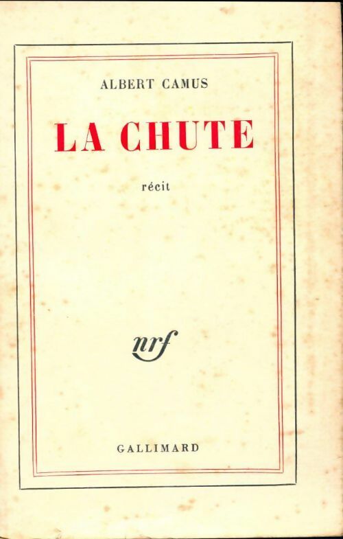 Livrenpoche : La chute - Albert Camus - Livre