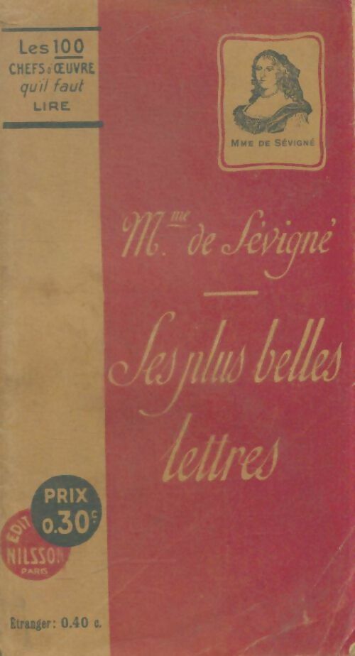 Livrenpoche : Ses plus belles lettres - Madame De Sévigné - Livre