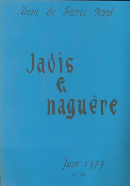 Livrenpoche : Jadis et naguère - Collectif - Livre