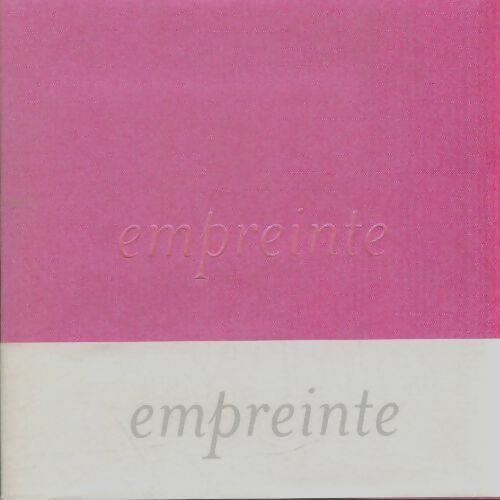 Livrenpoche : Empreinte - Collectif - Livre