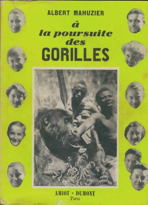 Livrenpoche : A la poursuite des gorilles - Albert Mahuzier - Livre