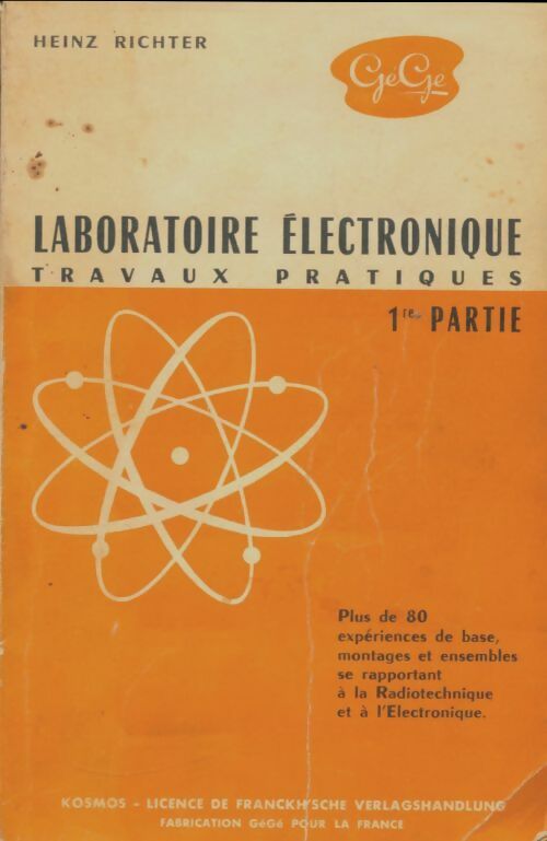 Livrenpoche : Laboratoire électronique travaux pratique Tome I - Heinz Richter - Livre