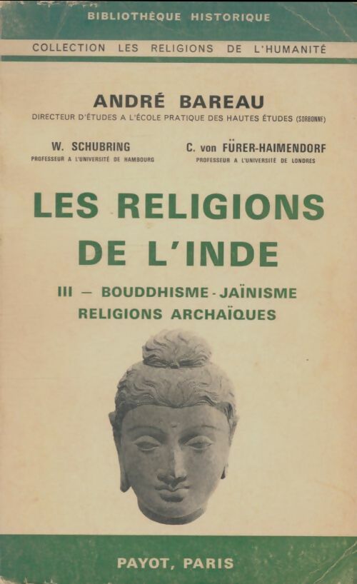 Livrenpoche : Les religions de l'Inde Tome III - André Bareau - Livre