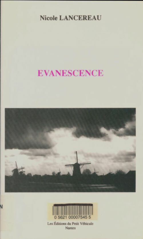 Livrenpoche : Evanescence - Nicole Lancereau - Livre