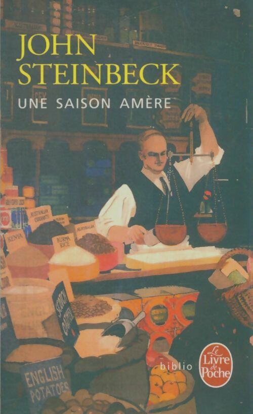 Livrenpoche : Une saison amère - John Steinbeck - Livre