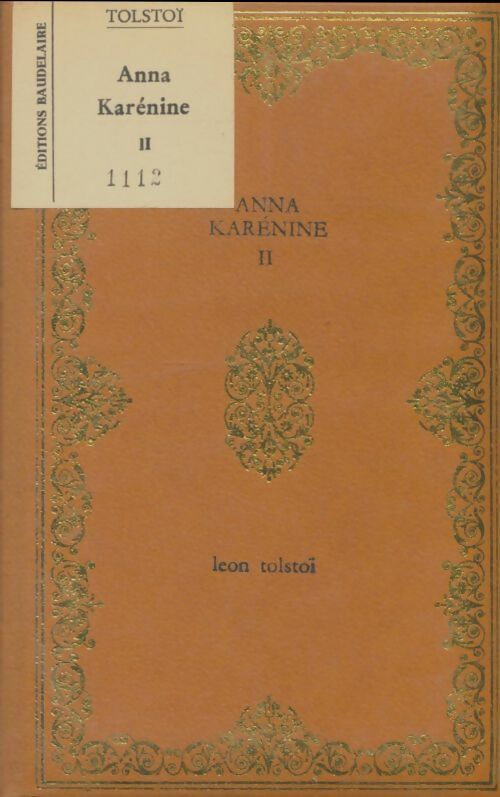Livrenpoche : Anna Karénine Tome II - Comte Léon L. Tolstoï - Livre