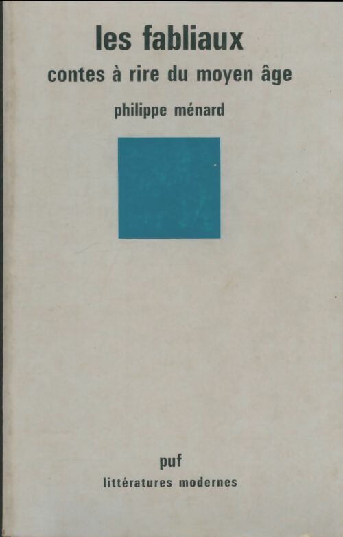 Livrenpoche : Les fabliaux : Contes à rire du moyen âge - Philippe Ménard - Livre