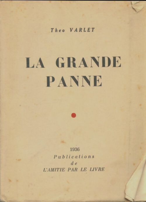 Livrenpoche : La grande panne - Théo Varlet - Livre