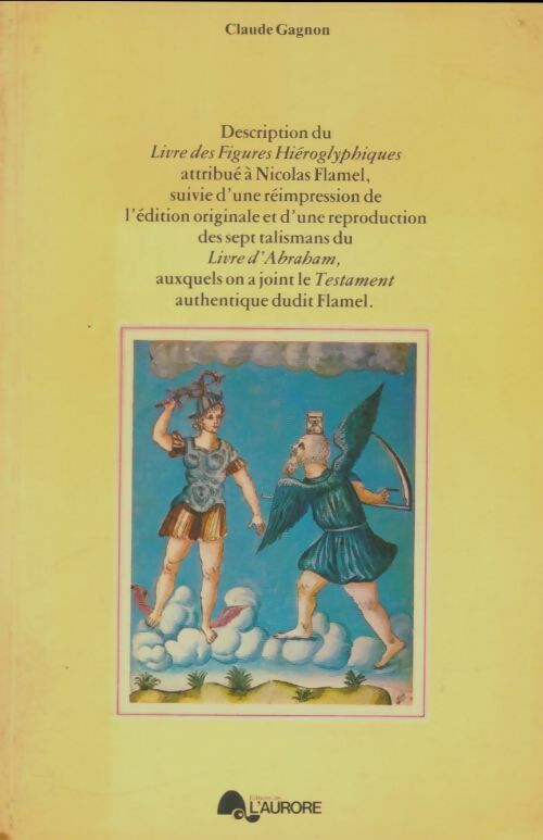 Livrenpoche : Description du livre des figures hiéroglyphiques attribué à Nicolas Flamel - Claude Gagnon - Livre