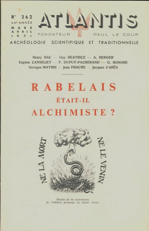 Livrenpoche : Atlantis n°262 - Collectif - Livre
