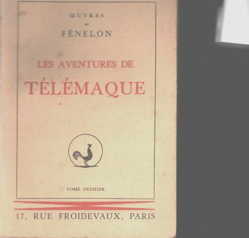 Livrenpoche : Les aventures de télémaque Tome I - Fénelon - Livre