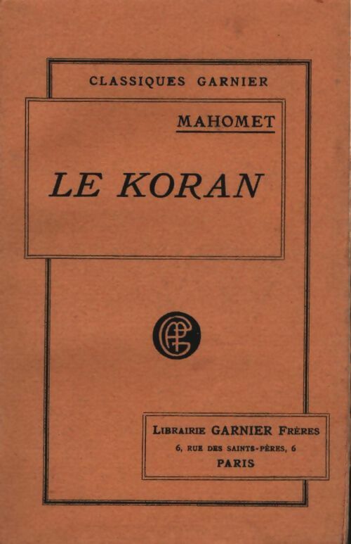 Livrenpoche : Le Koran - Mahomet - Livre