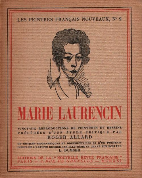 Livrenpoche : Marie Laurencin - Roger Allard - Livre