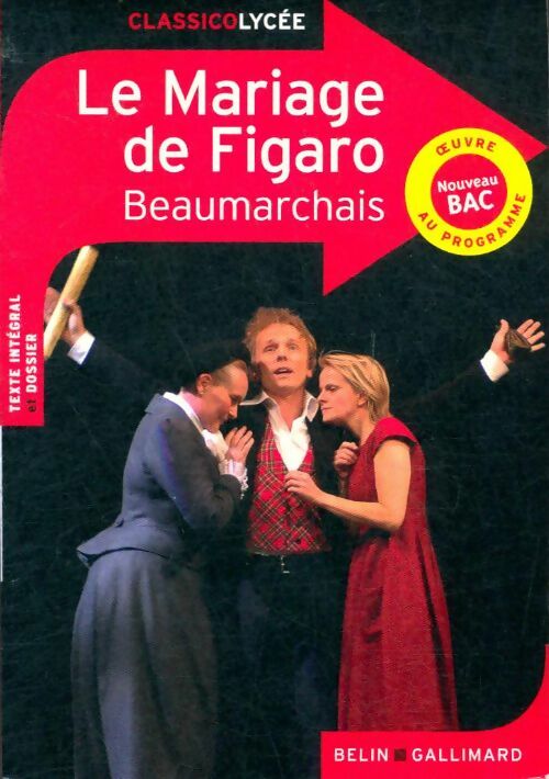 Livrenpoche : Le mariage de Figaro - Beaumarchais - Livre