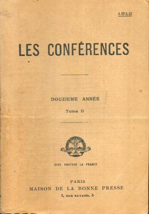 Livrenpoche : Les conférences Tome II douzième année - Collectif - Livre